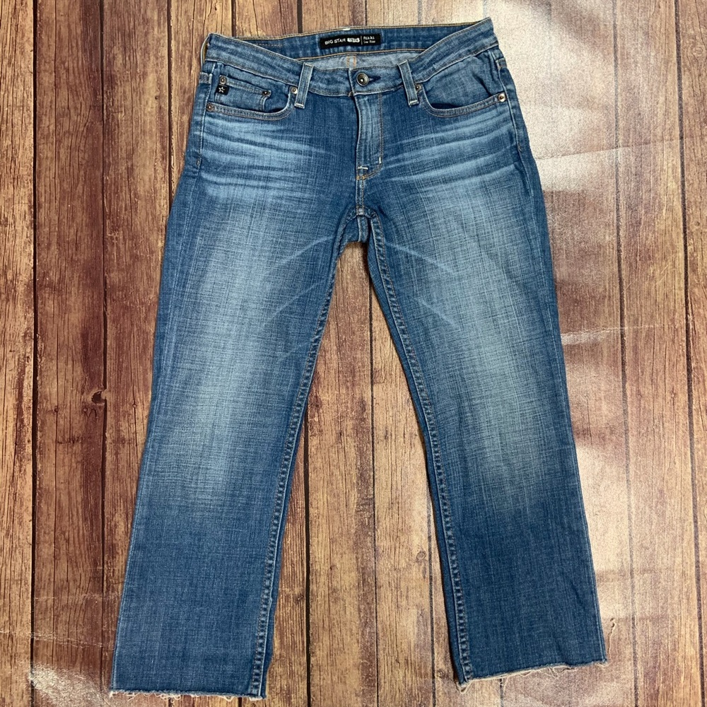 Big Star Rikki Low Rise Cut Off Jeans